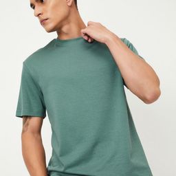 max Men Solid Round Neck Cotton T-shirt-picture-32