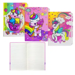 FunBlast Unicorn theme Diary for Kids Girls & Boys  Pack of 4-picture-18