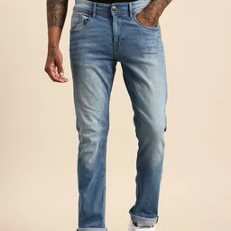 Being Human Men Slim Fit Heavy Fade Stretchable Jeans-picture-25