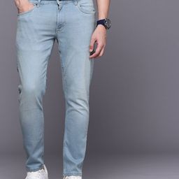 Louis Philippe Jeans Men Smart Slim Fit Light Fade Stretchable Jeans-picture-24