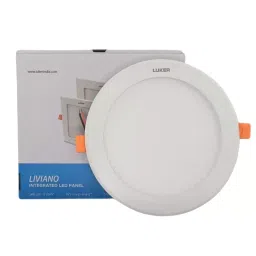 LUKER Liviano 12 W Round Slim Panel LED Light Natural White, LIPR12 N image 2