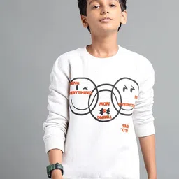 UNDER FOURTEEN ONLY Boys Printed Sweatshirt-image-63