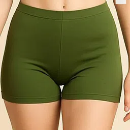 CKARFE Women Pack of 2 Slim Fit Cycling Sports Shorts-image-74