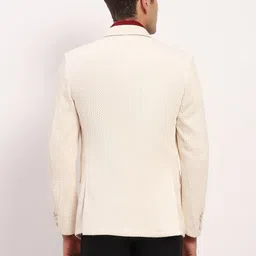 Global Republic Notched Lapel Single-Breasted Blazers image 4