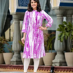 ROPADEMODA Women Abstract Printed Kurta-picture-26