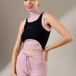 Fitkin Luxe Colourblocked Top & Trousers-picture-10