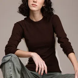 The Roadster Lifestyle Co. Women Acrylic Pullover-picture-28