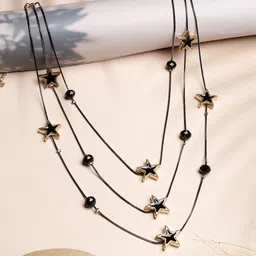 Shine N Sober Layered Necklace-image-69