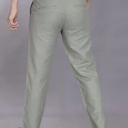 DIVISIVE Men Relaxed Loose Fit Easy Wash Trousers image 5