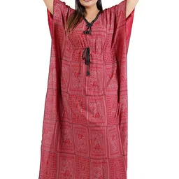 Moda Rapido Printed Maxi Nightdress image 3