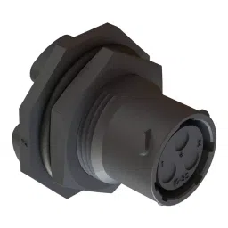 AMPHENOL SINE/TUCHEL CIRCULAR CONNECTOR, 3POS, RCPT, JAM NUT, RTS710ND3S03-picture-25