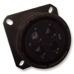 AMPHENOL SOCAPEX Circular MIL Spec Connectors CONNECTOR, CIRCULAR, 13-4, 4WAY, SIZE 13, D38999/20WC4SA-picture-38
