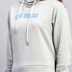 Rock.it Grey & Blue Graphic Print Hoodie image 4