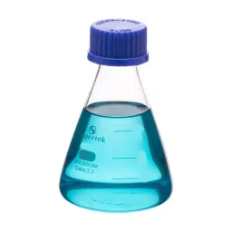 Supertek Conical Erlenmeyer Flask With Screw Cap, Capacity 250 ml, 15.256.0250A (Pack of 10)-picture-17
