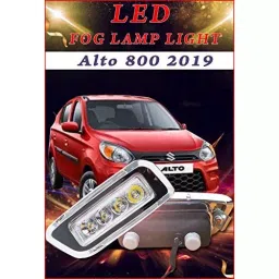 Auto Pearl Car LED Fog Lamp Light Compatible For Maruti Suzuki Alto 800 2019 (Set of 2) image 2