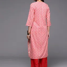 Indo Era Geometric Printed Kurta image 4