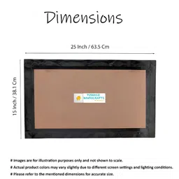 Tushaco Handicrafts Blue & Yellow 1 Piece Radha Krishna Religious Canvas Wall Art image 3