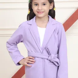 MINI & MING  Girls Long Sleeve Winter Coats With Waist Belt-picture-32