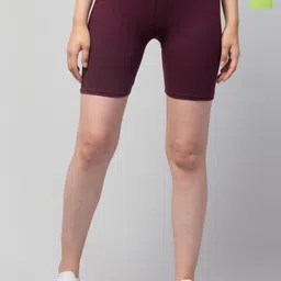 DRAXSTAR Women Skinny Fit Low-Rise Running Sports Shorts-picture-12