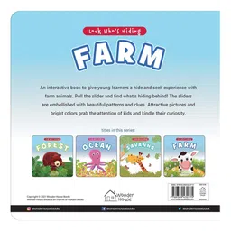 wonder house books Look Who's Hiding - Farm image 2