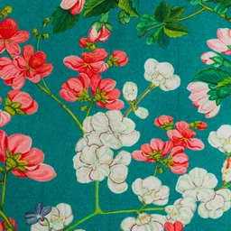 SEJ by Nisha Gupta Floral Green Table Runner - Green image 3