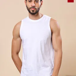 Friskers Pack Of 2 Pure Cotton Round Neck Gym Vests 200725AE-02-03-image-66