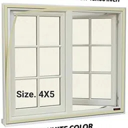 blemy WINDOW NET 4X5 BLACK HDPE - High Density Poly Ethylene Washable Adults Mosquito Net-picture-21