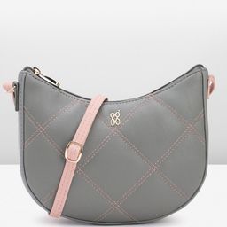 Baggit Women Quilted Sling Bag-picture-5