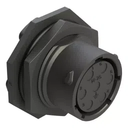 AMPHENOL SINE/TUCHEL CIRCULAR CONNECTOR, 7POS, RCPT, JAM NUT, RTS714ND7S03-picture-20