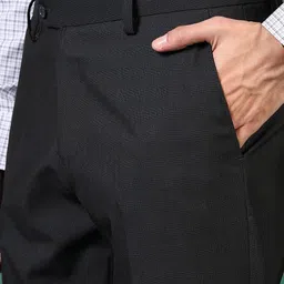 J White by Vmart Men Checked Trousers image 3