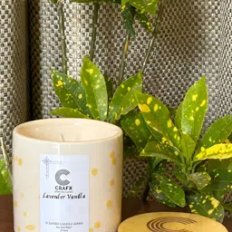 Crafx White Round Jar Candle-picture-20