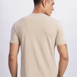 ADRO Men Beige Tshirts image 4