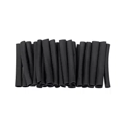 Rpi Shop 100 Pcs Black 3mm Polyolefin Heat Shrink Tube, Insulated  Wrap, 45mm(1.75" Inch)-image-89