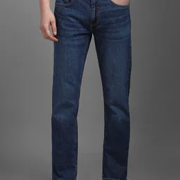 Louis Philippe Jeans Men Cotton Slim Fit Light Fade Jeans-image-44