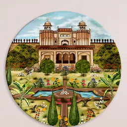 Kolorobia Mughal Era Garden Decorative Plates-picture-11
