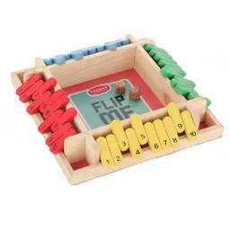 Aditi Toys Shut The Box Dice Game, Classic Flip Me Multiplayer Game for Kids & Adults, Fun Wooden Tabletop Shut The Box Dice Game for Improving Math & Motor Skills-picture-32