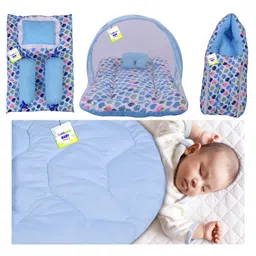 Babytoons Baby Bedding for New Born Sleeping Essentials (0-6 Months) Blue-picture-20