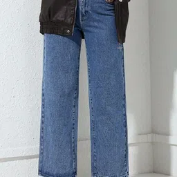 DressBerry Women Comfort High-Rise Straight Fit Stretchable Jeans-picture-11