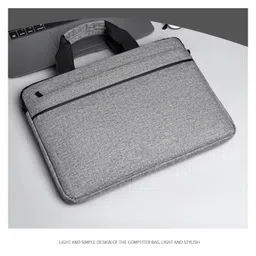 MOMISY Laptop Sleeve with Adjustable Strap - Grey image 2