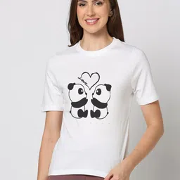 HESHA Women Typography Printed T-shirt-image-93