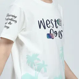 Monte Carlo Boys Typography Printed Round Neck T-shirt image 3