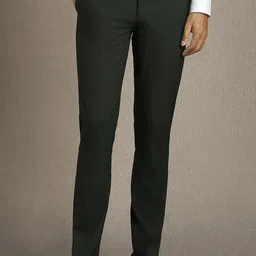 Louis Philippe Men Slim Fit Formal Trousers-image-93