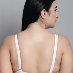 MAKCLAN Women Medium Coverage Underwired Lightly Padded Bra image 3