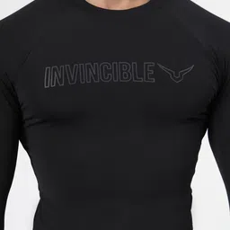 Invincible Men Long Sleeve Rash Guard image 2