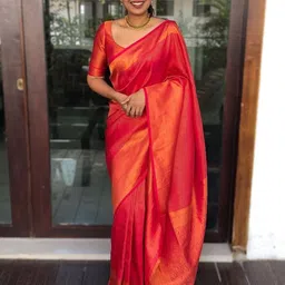 Areca Designer Woven Design Zari Pure Silk Banarasi Saree-picture-40