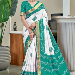 DIVASTRI Bandhani Zari Designer Bandhani Saree-picture-43