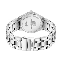 DOUBLERUN Men Stainless Steel Bracelet Style Analogue Multi Function Watch H05N25001 image 4