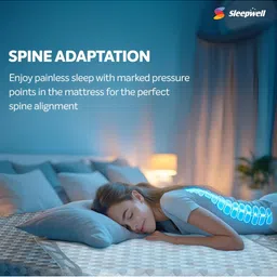 Sleepwell Ortho Pro Spring6 inch Single Pocket Spring Mattress image 4