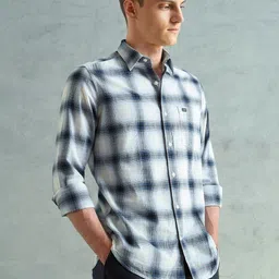 Arrow Sport Men Slim Fit Checked Casual Shirt-picture-21