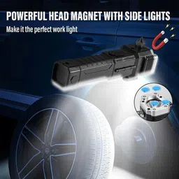 luxurium decor High-Powered Hammer Torch Light – Rechargeable Battery for Extended Use Torch image 3